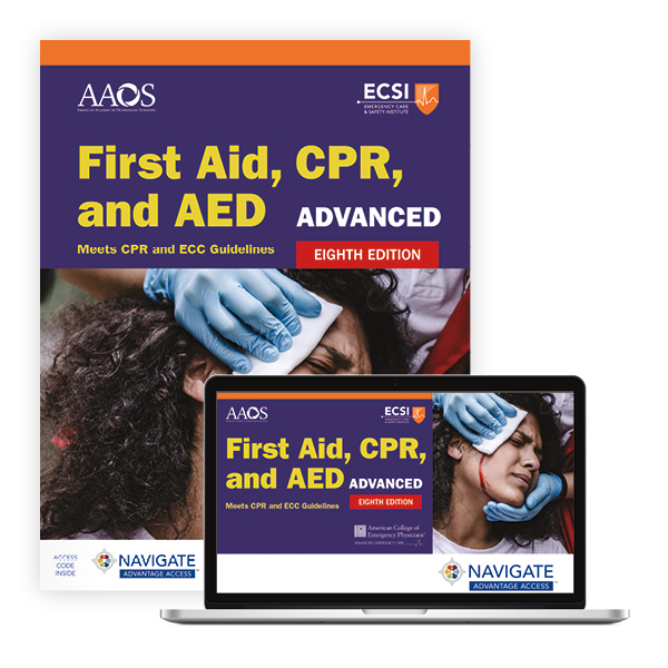 Advanced First Aid, CPR, and AED, Eighth Edition