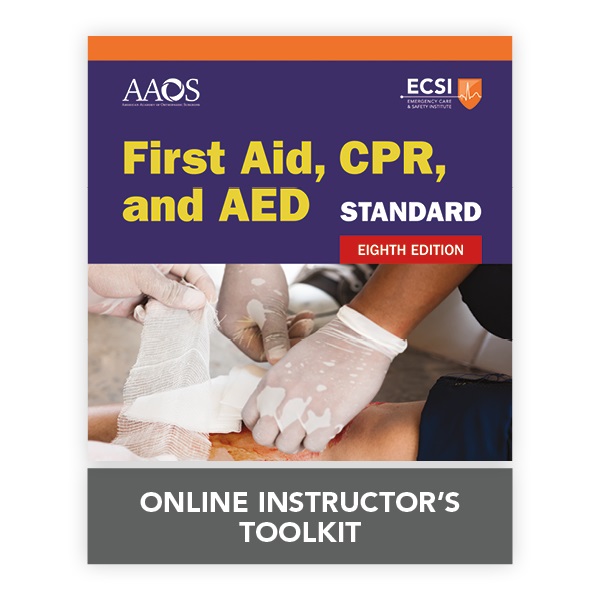 Standard First Aid, CPR, and AED Online Instructors Toolkit 9781284245226